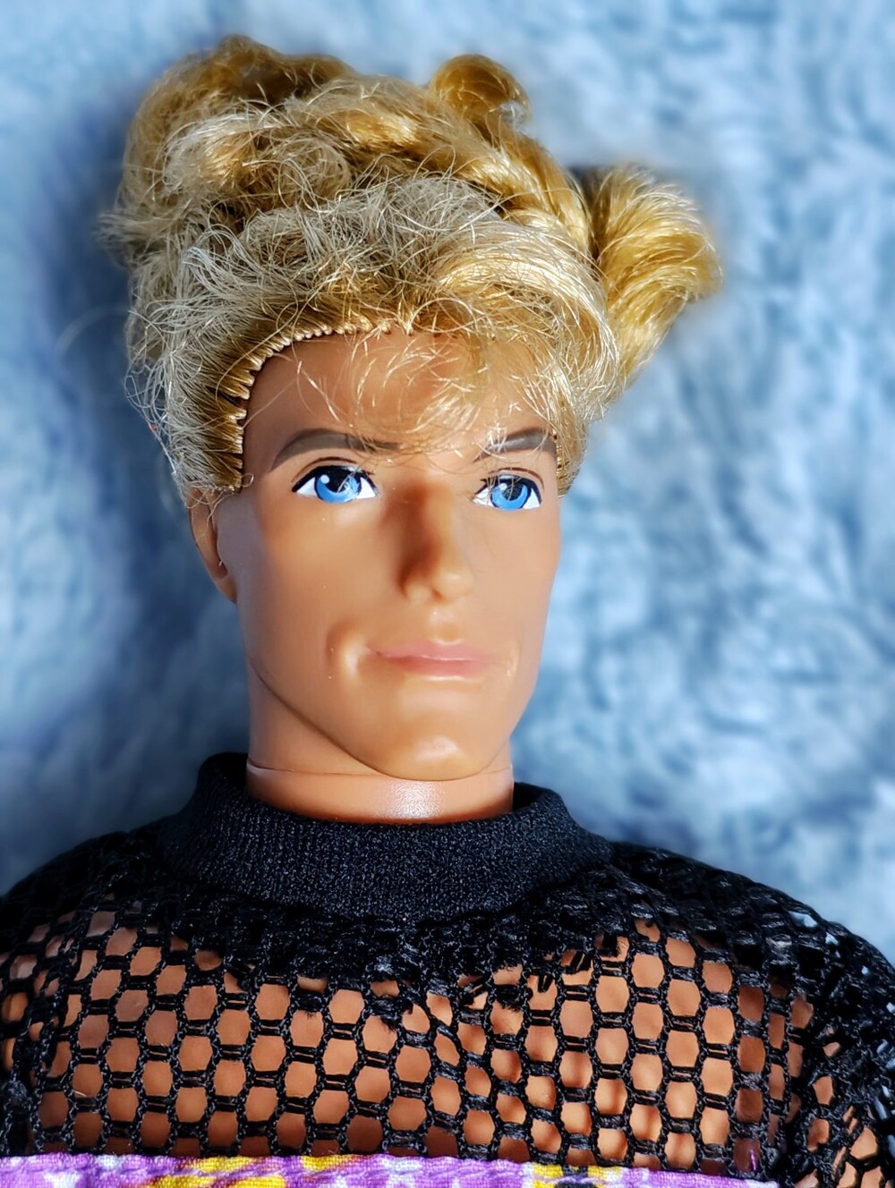Vintage 1968 Disney Barbie John Smith Pocahontas Ken Doll - Rooted Blonde Hair